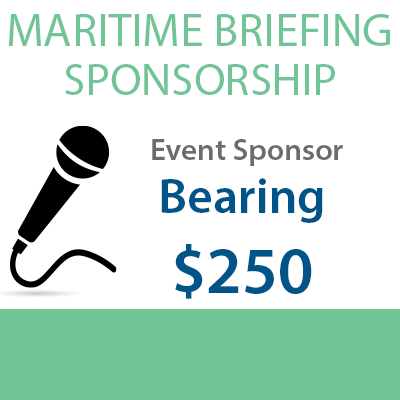 Maritime Briefing September 4 - Sponsorship C: Bearing